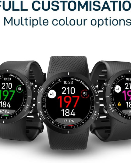 Shot Scope V5 GPS Golf Watch – Automatic Shot Tracking, Full Hole Maps, Strokes Gained Stats, No Subscription Fees