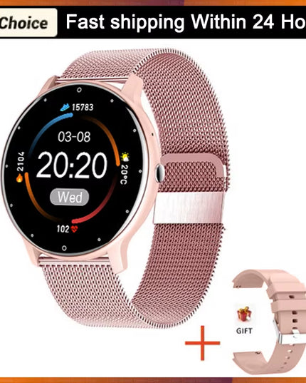 LIGE 2026 Smart Watch Women Men Ladies Gift Sport Fitness Men Watches Heart Rate Monitor Waterproof Smartwatch for Android IOS