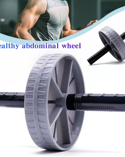 Workout AB Roller Wheel Non-Slip Abdominal Wheel No Noise Abdominal Trainer Abdominal Exerciser for Home Gym Strength Workouts