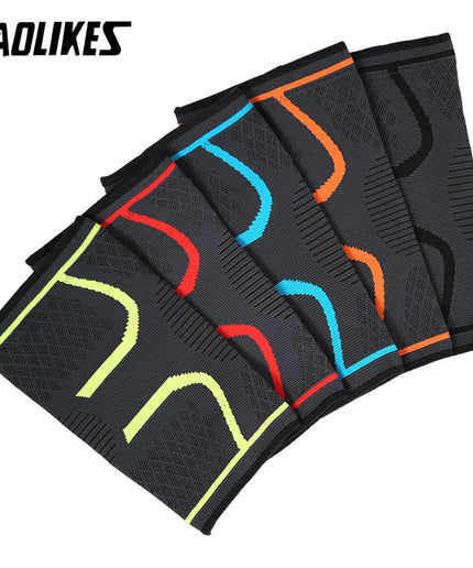 Compression Knee Support Sleeve – Elastic Sports Brace for Running & Cycling