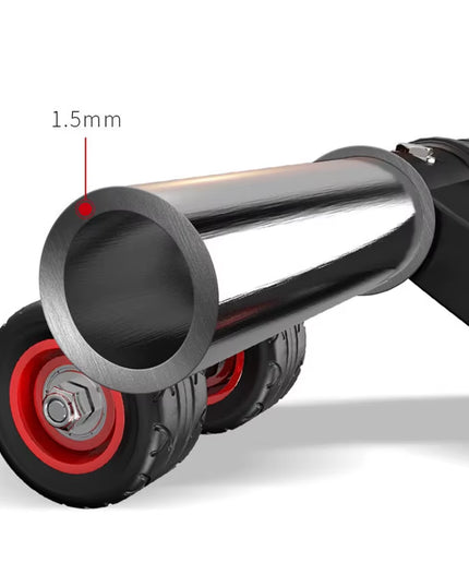 4-Wheel Abdominal Roller Muscle Trainer Home Fitness Ab Rollers Workout