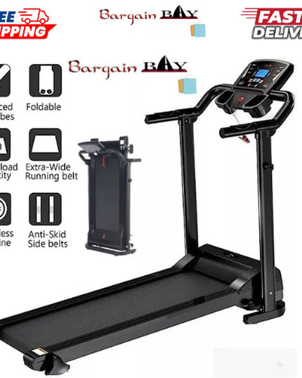 Electric Treadmill Running 9% Gym Folding Incline Home Machine Motorized Fitness