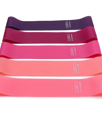 Portable Fitness Workout Equipment Rubber Resistance Bands Yoga Gym Elastic Gum Strength Pilates Crossfit Women Weight Sports