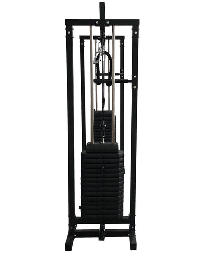 GYM MASTER 180kg Cable Crossover Machine with Pull-Up Bar – Multi-Station Home Gym Equipment with Attachments