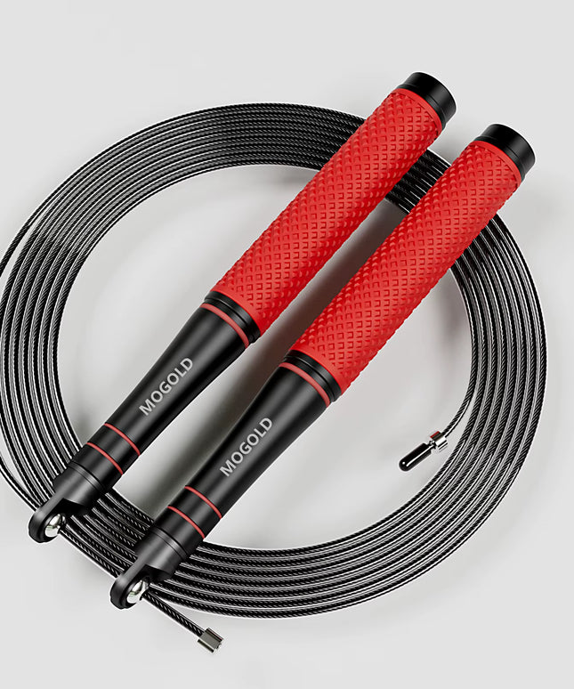 Speed Jump Rope, Heavy-Duty Adjustable Rope, Lightweight Design, Smooth Ball Bearing Rotation, Suitable for Crossfit Training