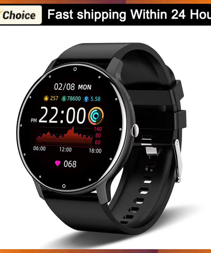 LIGE 2026 Smart Watch Women Men Ladies Gift Sport Fitness Men Watches Heart Rate Monitor Waterproof Smartwatch for Android IOS