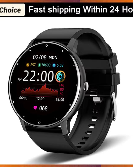 LIGE 2026 Smart Watch Women Men Ladies Gift Sport Fitness Men Watches Heart Rate Monitor Waterproof Smartwatch for Android IOS