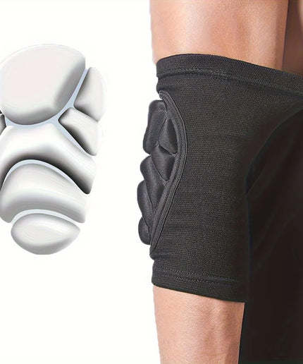 2Pc Professional Knee Elbow Pads for Men&Women,Knee Elbow Brace with Thick Shock-Absorbing Sponge,Knee Support & Elbow Support