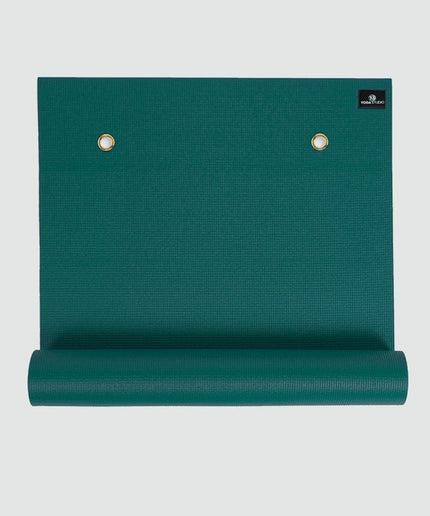 Yoga Studio 6mm Eyeletted Yoga Mat – Non-Slip PVC Sticky Mat for Schools, Classes & Studios (183×61 cm)