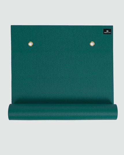 Yoga Studio 6mm Eyeletted Yoga Mat – Non-Slip PVC Sticky Mat for Schools, Classes & Studios (183×61 cm)
