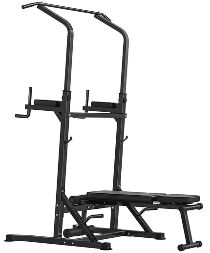 Power Tower Weight Bench Dip Stands Multifunction Pull-Ups Home Gym Fitness