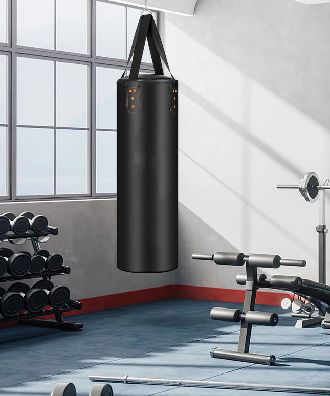 4-In-1 Hanging Boxing Bag Set with 12OZ Boxing Gloves