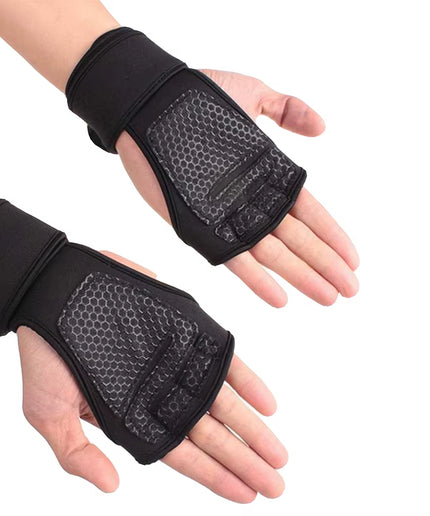 Weightlifting Training Gloves Fitness Sports Body Building Gym Hand Wrist Palm Protector Gloves MTB Cycling Gloves for Men Women