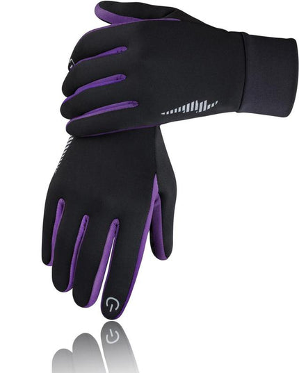 Winter Thermal Touch Screen Gloves for Women & Men – Warm Fleece Lined, Non-Slip Full Finger Gloves for Cycling, Running, Driving, Hiking & Daily Use (SRG102, USA Shipping Only)