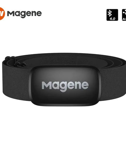 Magene H64 / H303 Heart Rate Monitor Chest Strap – Dual ANT+ & Bluetooth HR Sensor for Cycling, Garmin, Wahoo & Sports Training