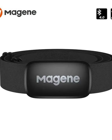 Magene H64 / H303 Heart Rate Monitor Chest Strap – Dual ANT+ & Bluetooth HR Sensor for Cycling, Garmin, Wahoo & Sports Training
