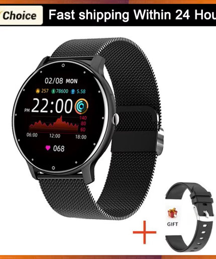 LIGE 2026 Smart Watch Women Men Ladies Gift Sport Fitness Men Watches Heart Rate Monitor Waterproof Smartwatch for Android IOS