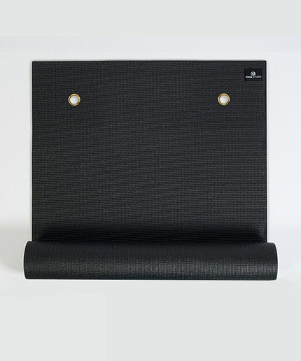 Yoga Studio 6mm Eyeletted Yoga Mat – Non-Slip PVC Sticky Mat for Schools, Classes & Studios (183×61 cm)