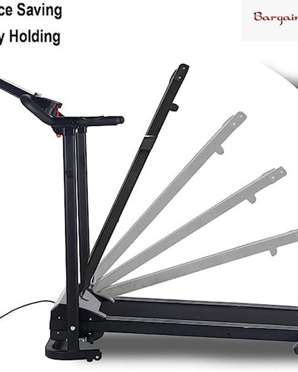Running Treadmill Electric Folding Machine 9% Incline Machine Home Gym Walking