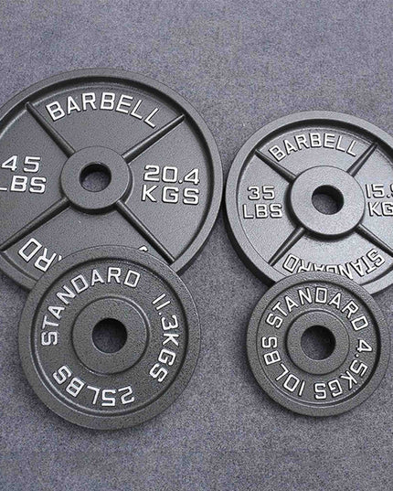 RitKeep Old School 2" Cast Iron Weight Plates