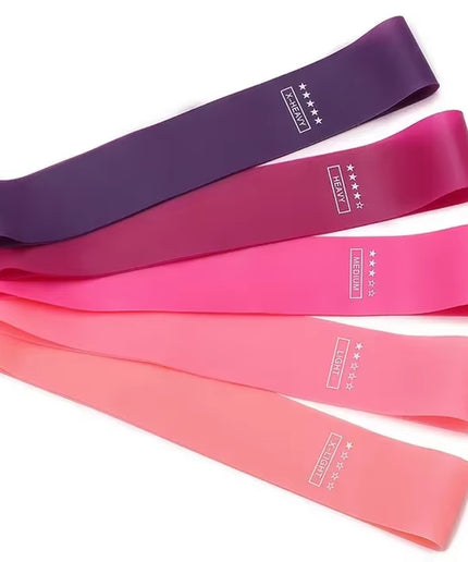 Portable Fitness Workout Equipment Rubber Resistance Bands Yoga Gym Elastic Gum Strength Pilates Crossfit Women Weight Sports