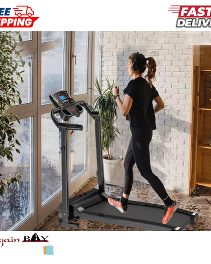 Electric Treadmill Running 9% Gym Folding Incline Home Machine Motorized Fitness