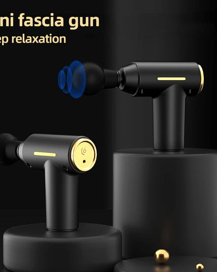 Portable Mini Muscle Massage Gun Vibration Massage Gun Body Neck Back Pain Gout Relief Deep Muscle Relaxation Massager Tools