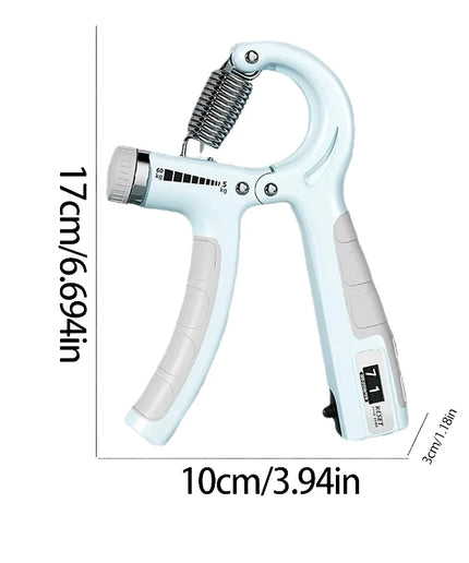 5-60Kg Adjustable Hand Grip Strengthener Hand Grip Trainer with Counter Wrist Forearm and Hand Exerciser for Muscle Building