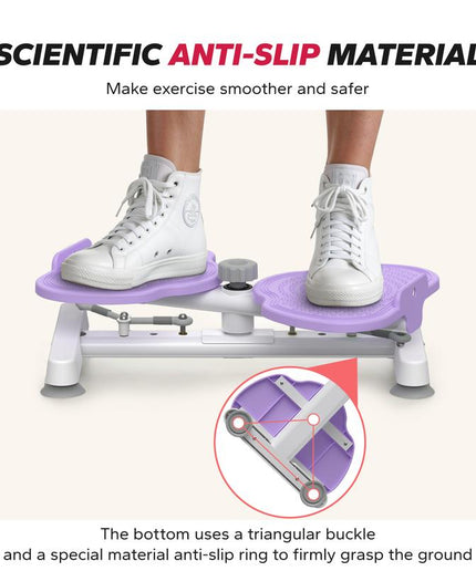 🌟 MERACH Waist Twister Machine – Twist Board Ab Trainer with Resistance Bands for Women | Home Gym Core & Cardio Workout (USA Shipping Only)