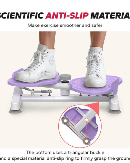 🌟 MERACH Waist Twister Machine – Twist Board Ab Trainer with Resistance Bands for Women | Home Gym Core & Cardio Workout (USA Shipping Only)