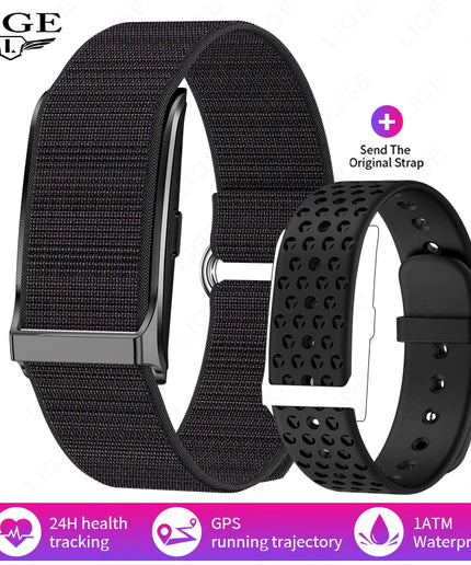 127-Mode Sport Fitness Tracker Smart Bracelet – Heart Rate, Activity & Sleep Monitor