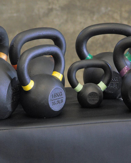  Iron Kettlebells – Wide Flat Bottom