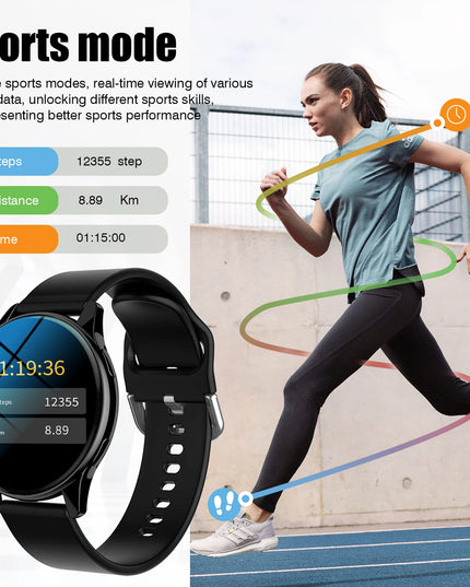 Smart Watch with Wireless Calling, Multi-Sport Modes, and App Notifications – Unisex, Compatible with iPhone and Android
