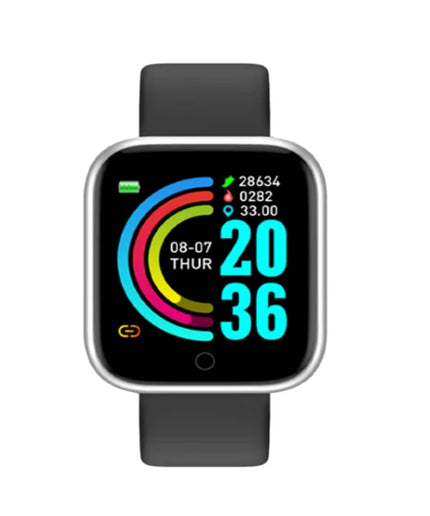 Bluetooth Smartwatch for Men & Women – Fitness Tracker, Music Control, Sleep Monitor & Sport Wristwatch