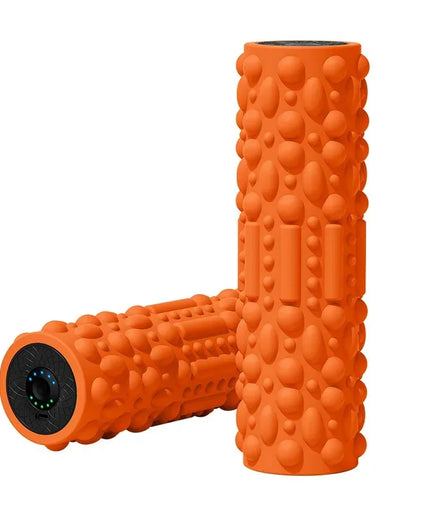1Pc Fitness Equipment Electric Foam Roller Whole Body Muscle Relaxer Beautiful Leg Massage Stick Roller Vibration Yoga Column