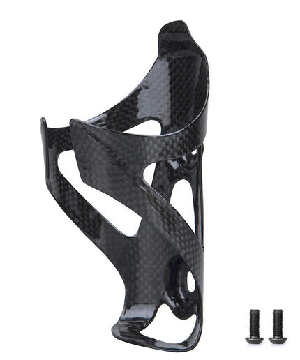 Full Carbon Fiber Bicycle Ultralight Water Bottle Cage, Carbon Bottle Holder Anti-Slip for MTB Road Bike Cycle Equipment