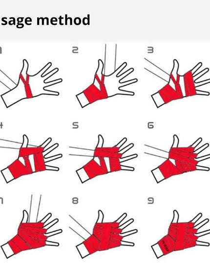 Cotton Boxing Hand Wraps – 3M/5M Muay Thai Wrist Bandages (1 Pair)