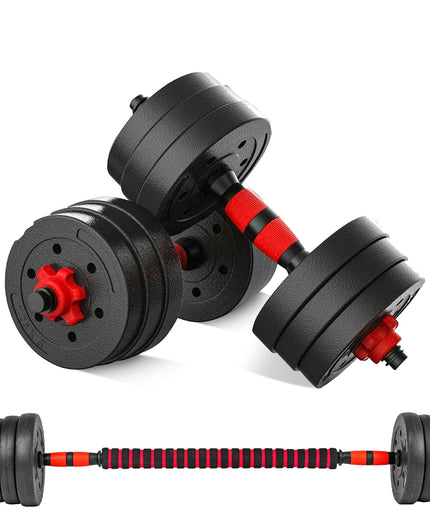 15/20/30/40 Kg Dumbbell Barbell Weight Set Pair Hand Weights Gym Fitness Workout