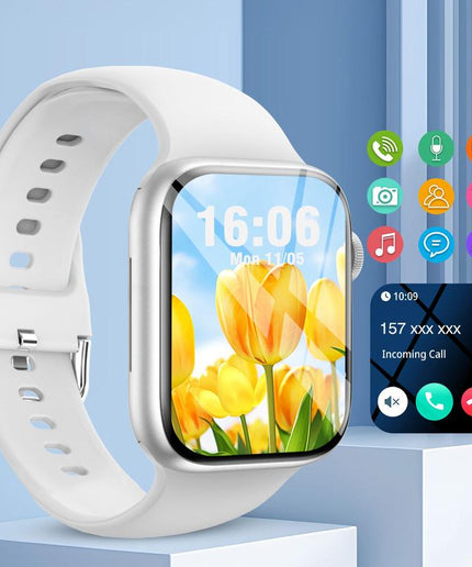 Hot Sale 2.01-Inch HD Touchscreen Smartwatch - Wireless Calling, Photo Capture, Music Control | Android/Ios Compatible, Unisex Style, Custom Watch Face, Alarm & Call/Sms Alerts