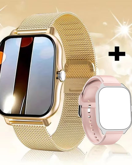 KESHUYOU 1.83-Inch Smartwatch – Bluetooth Calls, Notifications, Sleep & Activity Tracking, Compatible with Android & iOS