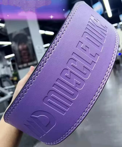 Professional Weightlifting Belt – Gym Fitness Powerlifting Waist Support Belt for Bodybuilding & Barbell Training