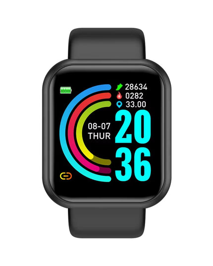 Bluetooth Smartwatch for Men & Women – Fitness Tracker, Music Control, Sleep Monitor & Sport Wristwatch