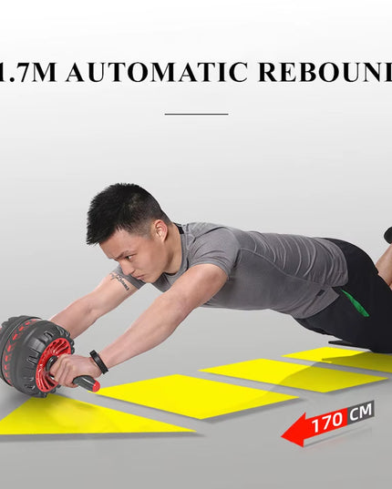 Pro Ab Wheel Roller – Core Trainer for Home Gym Workouts