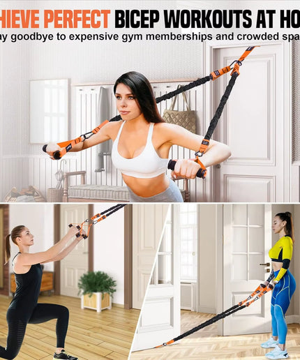 Pull up Assistance Bands Set Resistance Strap for Pull-Ups Assist for Men Women Hanging Training Chin-Up Workout Body Stretching
