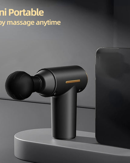 Portable Mini Muscle Massage Gun Vibration Massage Gun Body Neck Back Pain Gout Relief Deep Muscle Relaxation Massager Tools