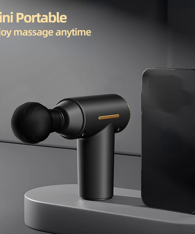 Portable Mini Muscle Massage Gun Vibration Massage Gun Body Neck Back Pain Gout Relief Deep Muscle Relaxation Massager Tools
