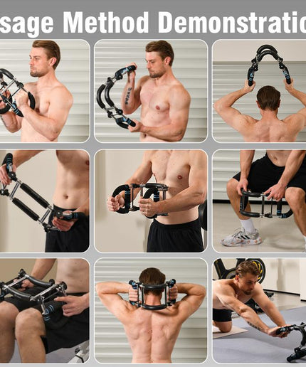Twister Arm Trainer,Five Adjustable Levels Resistance Chest Workout Equipment,80-120Lbs Portable Chest Clip Trainer and Arm Exerciser,Portable Home Fitness Equipment