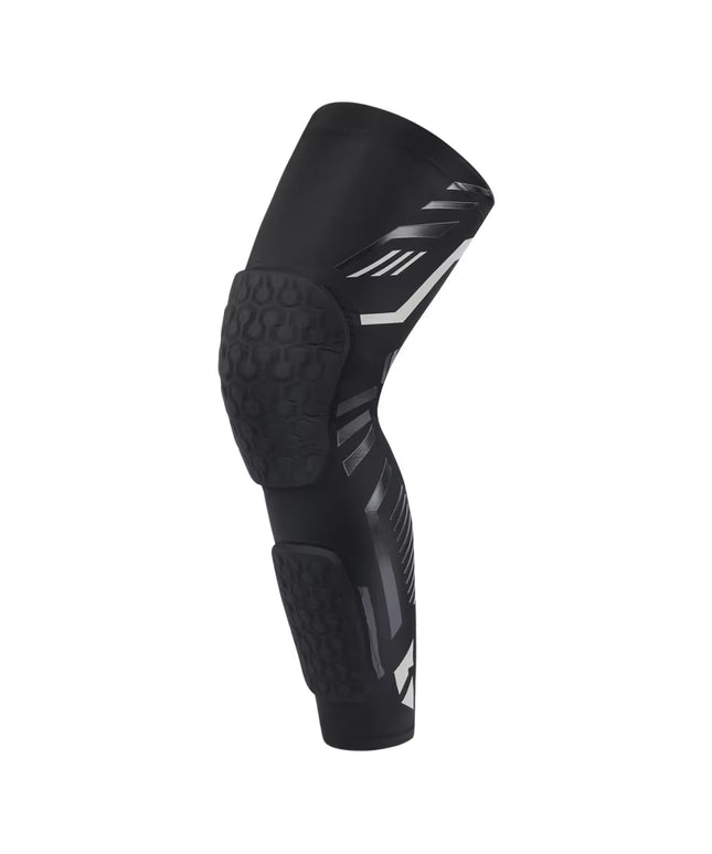 Adult Knee Compression Sleeve with EVA Padding – Knee & Calf Protector for Basketball, Volleyball, Running, Football & Sports