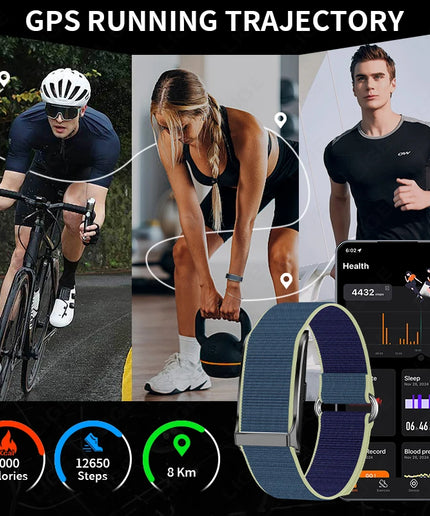 127-Mode Sport Fitness Tracker Smart Bracelet – Heart Rate, Activity & Sleep Monitor