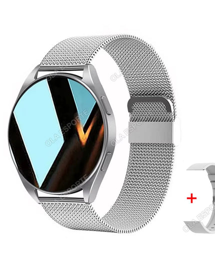 1.32" Smartwatch with Bluetooth Calling, Full Touch Screen, Fitness and Sleep Tracking, Android/iOS, Bluetooth 5.0
